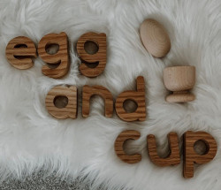 Egg cup baby montessori
