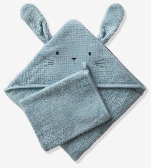 baby kapuzenbadetuch waschhandschuh