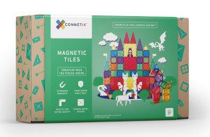 connetix magnetic tiles 100 pcs