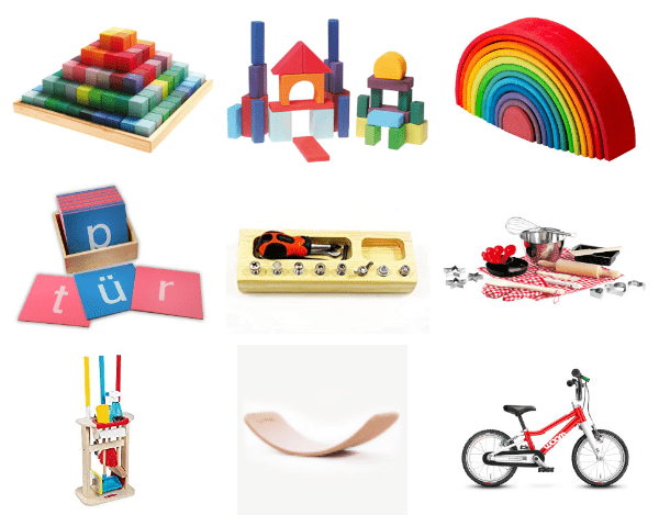 Montessori spielzeug 3 jahre