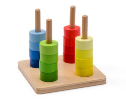 sortierbrett farben montessori
